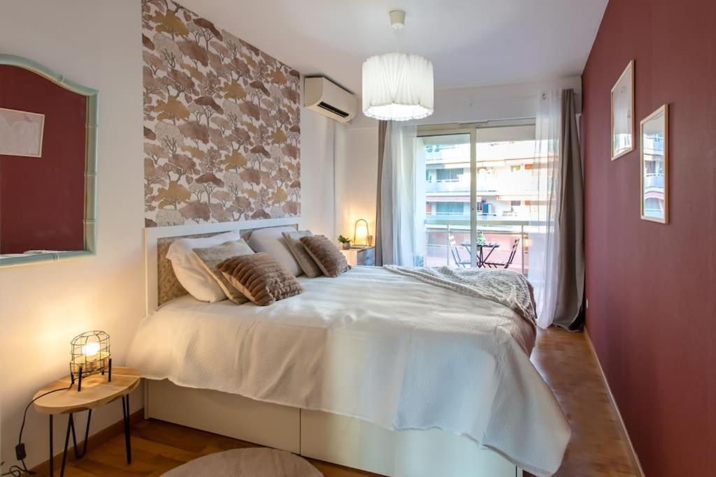 Appartement A10 - 1 Bdr Heart Of Juan Les Pins 5 Min Sea - Ac & Balconies *